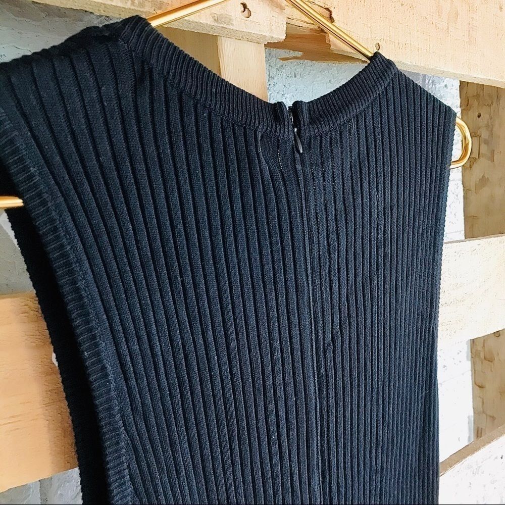 Then English Factory Ribbed Ruffle Mini Dress - Picture 4 of 5